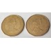 CANADA 1989 . ONE 1 DOLLAR . 2x LOONIE COINS . COLLECTABLE